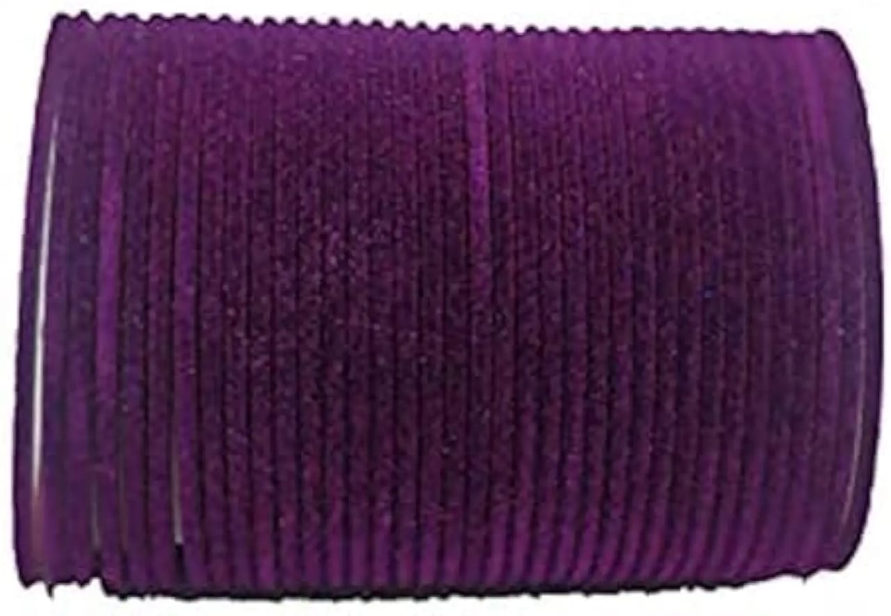 Aluminium Plain Velvet Chuda Bangles Set For Women And Girls, (36piece)